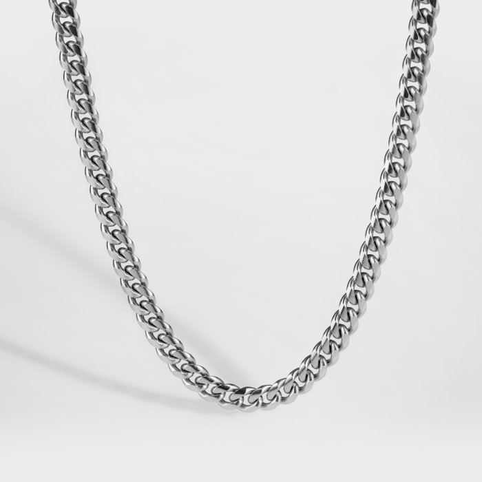 NL Sequence halskæde - Sølvtonet