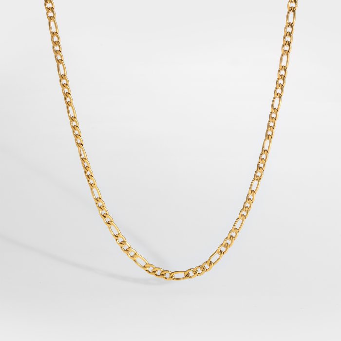 Det minimalistiske smykkesæt - Guldtonet