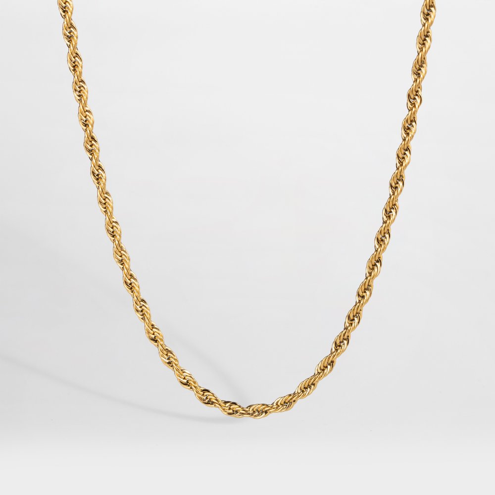 NL Rope halskæde - Guldtonet