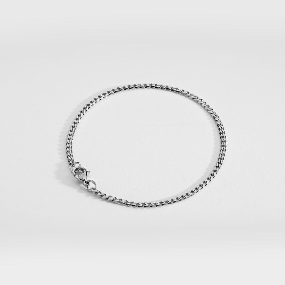 NL Minimal Sequence armbånd - Sølvtonet