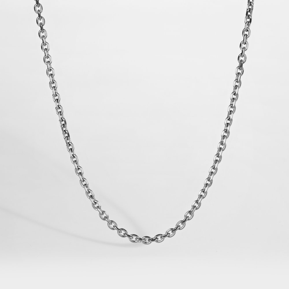 NL Cable halskæde - Sølvtonet