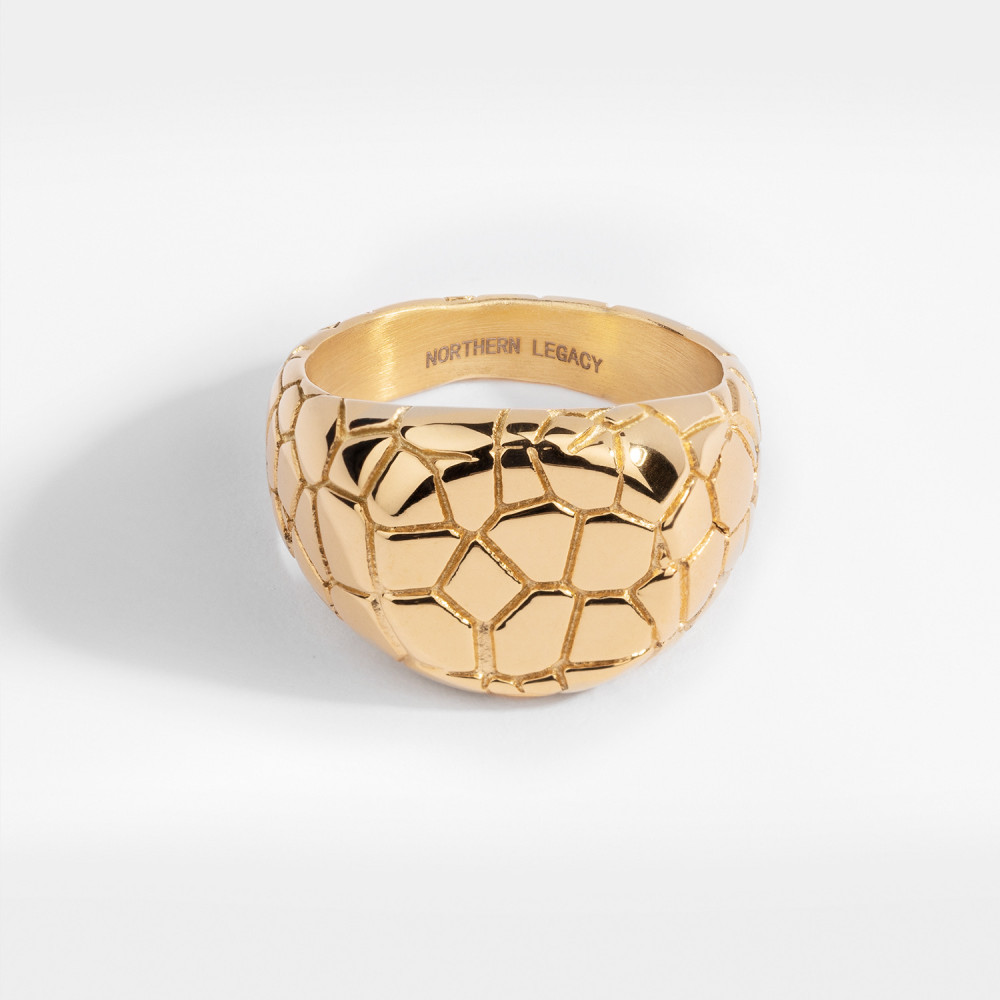 Earthquake Signature - Guldtonet ring