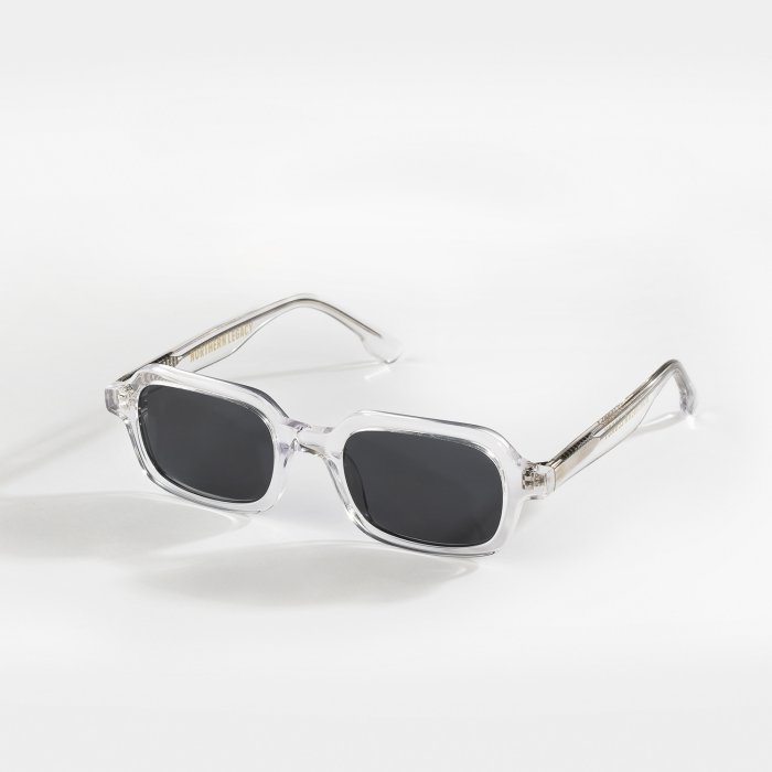 Modern solbriller - Transparent grå