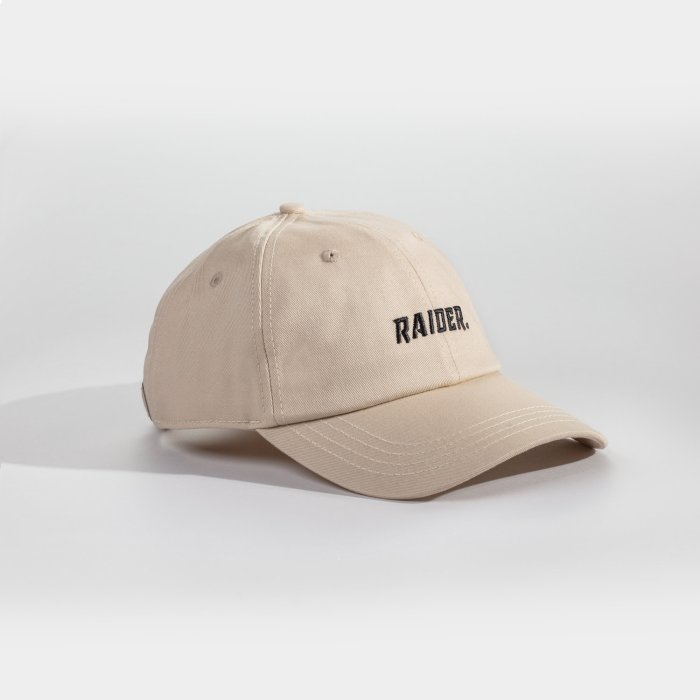 NL Raider Dad cap - Sandfarvet/sort
