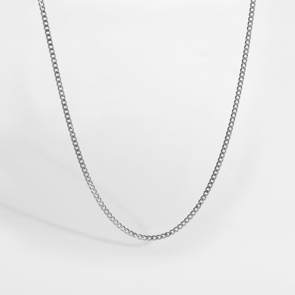 NL Minimal Sequence halskæde - Sølvtonet