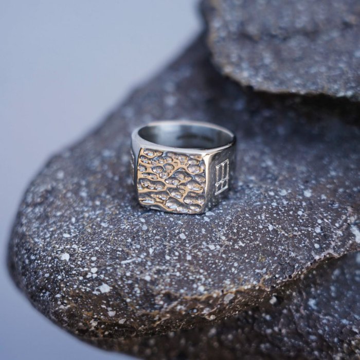 Thor Signature - Sølvtonet ring