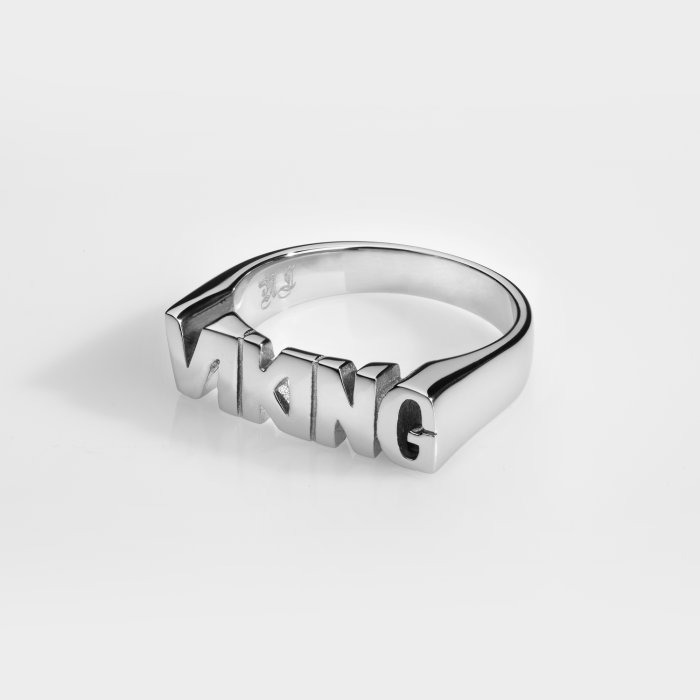 VIKING Signature - Sølvtonet ring